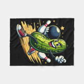 Couverture Polaire Hilarious Bowling Pickle (Devant (Horizontal))