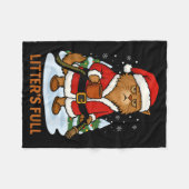 Couverture Polaire Hilarious Litter’s Full Funny Coffee Cat Lovers Ch (Devant (Horizontal))