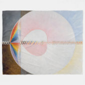 Couverture Polaire Hilma af Klint - La colombe (Devant (Horizontal))