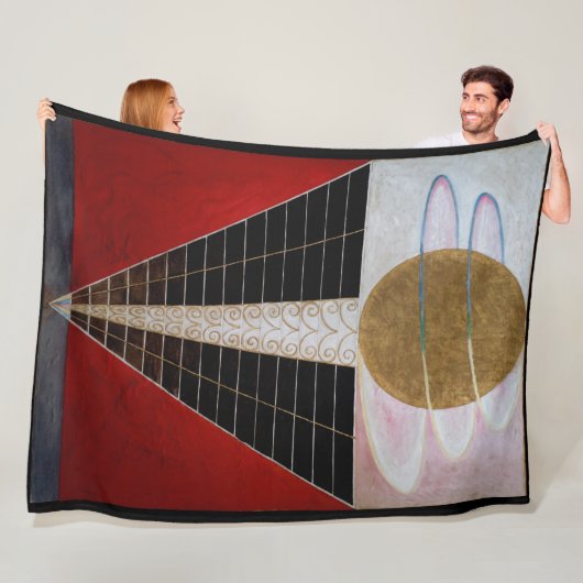 Couverture Polaire Hilma af Klint - Retable II (En situation)