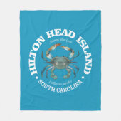Couverture Polaire Hilton Head (crabe bleu) (Devant)