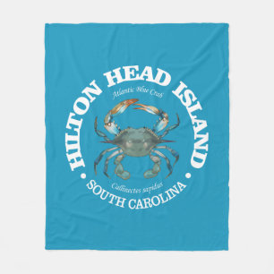 Couverture Polaire Hilton Head (crabe bleu)