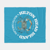 Couverture Polaire Hilton Head (crabe bleu) (Devant (Horizontal))