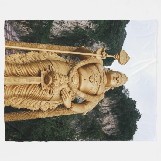 COUVERTURE POLAIRE HINDU DIEU (Devant (Horizontal))