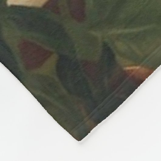 Couverture Polaire Hippo drinks coffee. Surreal style (Coin)