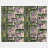Couverture Polaire Hippo Photo Collage, (Devant (Horizontal))