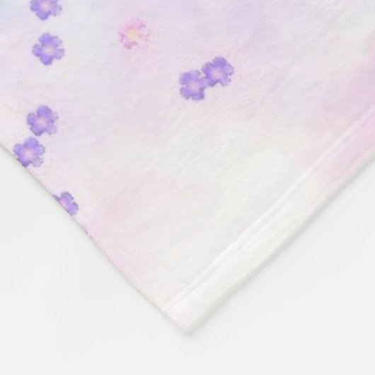 Couverture Polaire Hippo Prima Ballerina - Heureux (Coin)