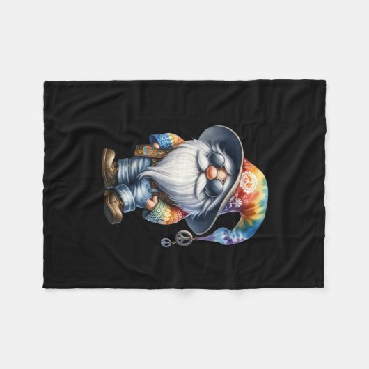 Couverture Polaire Hippy Gnome (Devant (Horizontal))