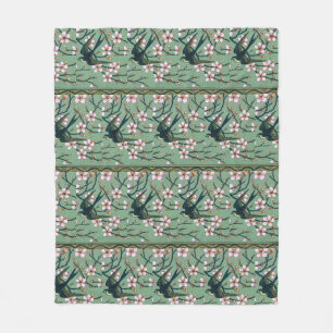 Couverture Polaire Hirondelles et amandes de Walter Crane