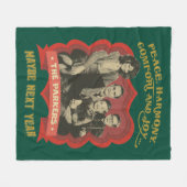 Couverture Polaire Histoire de Christma | Peace, Harmony, Comfort & J (Devant (Horizontal))