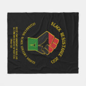 Couverture Polaire HISTOIRE NOIRE MOIS Résistance 2023 (Devant (Horizontal))