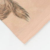 COUVERTURE POLAIRE HISTOIRES DE CHAT DE CUISINE AMUSANTE EN ROSE (Coin)