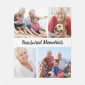 Couverture Polaire Histoires de chez nous Photo Collage (Devant)