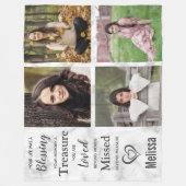 Couverture Polaire Histoires de marbre moderne mémoriaux Photo Collag (Devant)