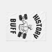 Couverture Polaire History Buff Funny George Washington Workout , Sma (Devant (Horizontal))