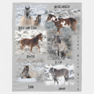 Couverture Polaire Hiver en lavabo de sable