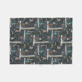 Couverture Polaire Hiver l'Woodland (Devant (Horizontal))