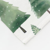 Couverture Polaire Hiver Woodland Teddy Nom de l'ours (Coin)