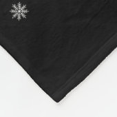 Couverture Polaire Ho Ho Ho Père Noël Reindeer Casquette Elf Matching (Coin)