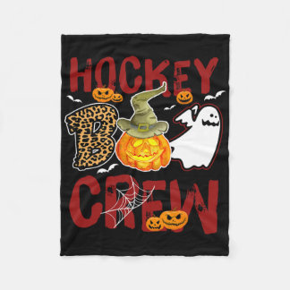 Couverture Polaire Hockey Boo Crew Halloween Players Coach Match