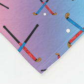 Couverture Polaire Hockey nommé personnalisé de gisement (Coin)