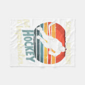 Couverture Polaire Hockey Priority Over School Funny  (Devant (Horizontal))