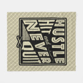 Couverture Polaire Hockey sur gazon Hit Jamais Quitter Jeu (Devant (Horizontal))