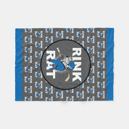 Couverture Polaire Hockey sur glace (Devant (Horizontal))