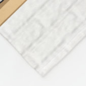 Couverture Polaire Hockey sur glace rouge et blanc personnalisé (Coin)