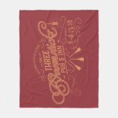 Couverture Polaire HOGSMEADE™ THE TROIS BROOMSTICKS™ Pub & Inn (Devant)