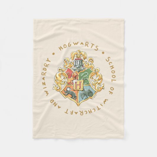 Couverture Polaire HOGWARTS™ School of Witchcraft et Wizardry (Devant)