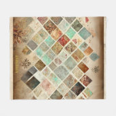 Couverture Polaire Holiday Pastel Patch Cosy (Devant (Horizontal))