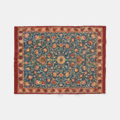 Couverture Polaire Holland Park Design (par William Morris) (Devant (Horizontal))