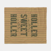 Couverture Polaire Holler Sweet Holler Pays Rustique (Devant (Horizontal))