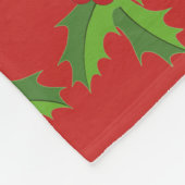 Couverture Polaire Holly Berries (Coin)