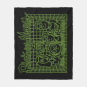 Couverture Polaire Hologramme numérique de la famille Smith (Devant)