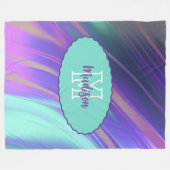 Couverture Polaire Holographic Dreams personnalisable (Devant (Horizontal))