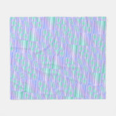 Couverture Polaire Holographique, Multi-couleur, Sherpa motif, couver (Devant (Horizontal))