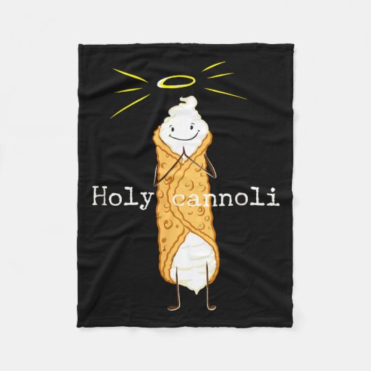 Couverture Polaire Holy Cannoli Funny Quote Italian American Gift Sic (Devant)