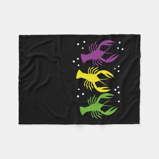 Couverture Polaire homard gras Mardi (Devant (Horizontal))