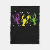 Couverture Polaire homard gras Mardi (Devant)