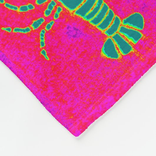 Couverture Polaire homard vert principal rouge Thunder_Cove (Coin)