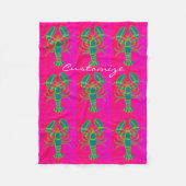 Couverture Polaire homard vert principal rouge Thunder_Cove (Devant)