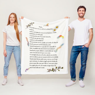 Couverture Polaire "Homenaje a Mamá"