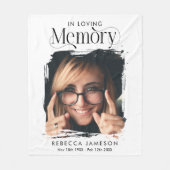 Couverture Polaire Hommage à la photo commémorative "In Love Memory" (Devant)