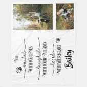 Couverture Polaire Hommage au coeur (Devant)