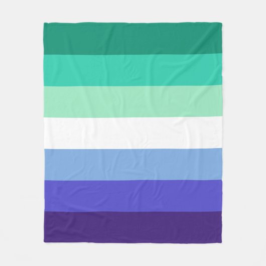 Couverture Polaire Hommes gays Fierté (Devant)