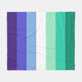 Couverture Polaire Hommes gays Fierté (Devant (Horizontal))