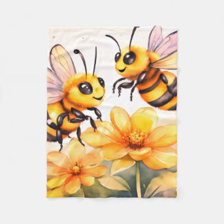 Couverture Polaire Honey Bee Gossip