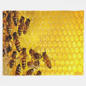 COUVERTURE POLAIRE HONEY BEES (Devant (Horizontal))